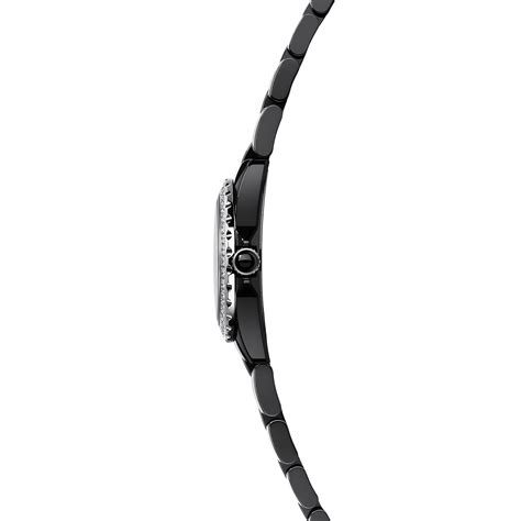 chanel j12 h2566|J12 Watch, 29 mm Black Ceramic & Steel .